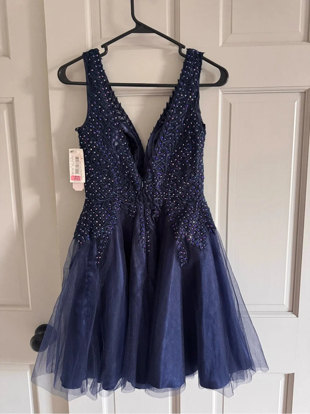 NWT Gianni Bini navy formal dress size 1